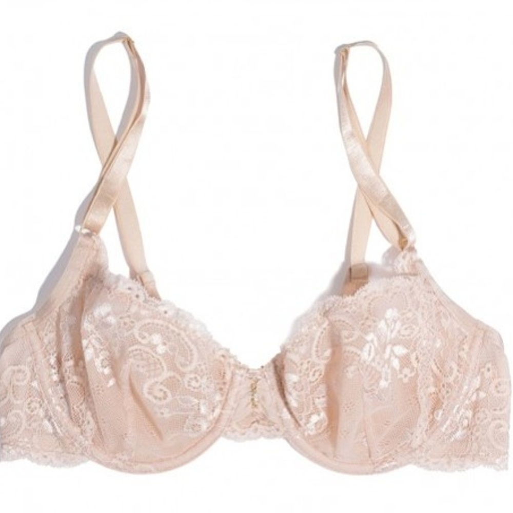 **SALE** ❤️ 38C Beige Lace Bra NWOT